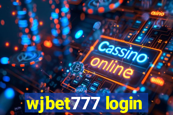 wjbet777 login